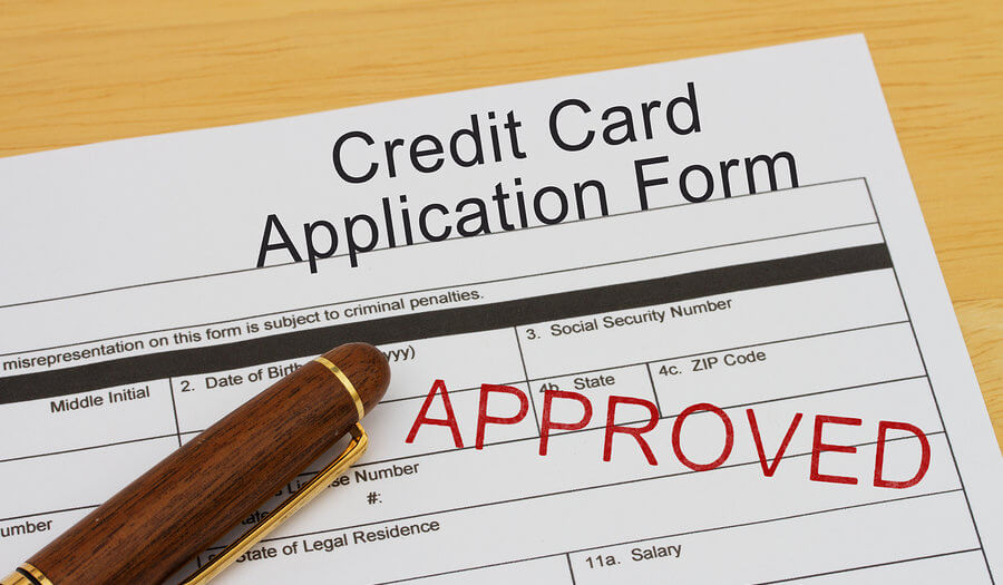 application for a credit card