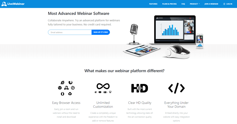 livewebinar software